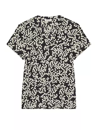 MARC O'POLO | T-shirt blouse | schwarz